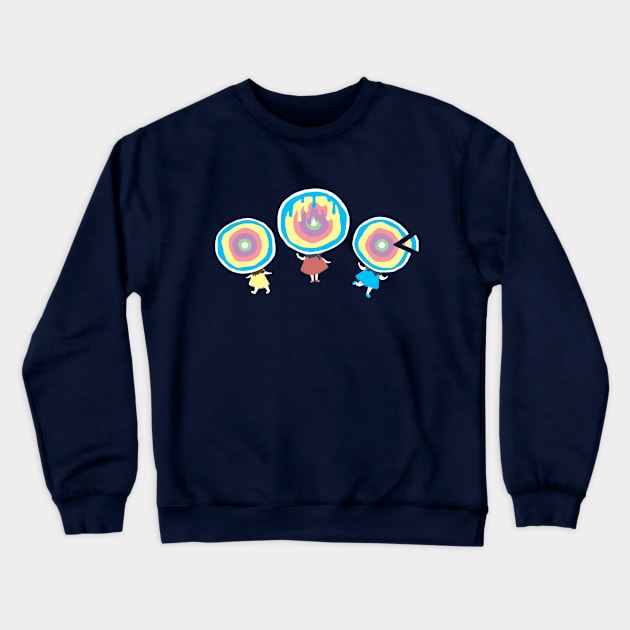 Jawbreaker family Crewneck Sweatshirt by adazedrainbow